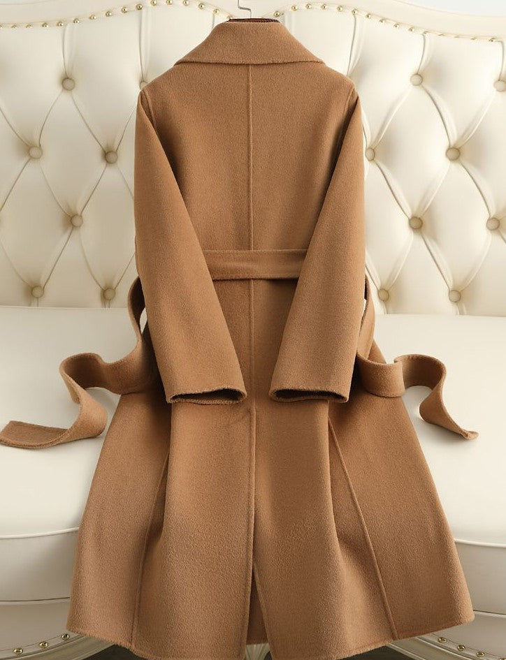 Inez - Lang kåpe med vendbart design