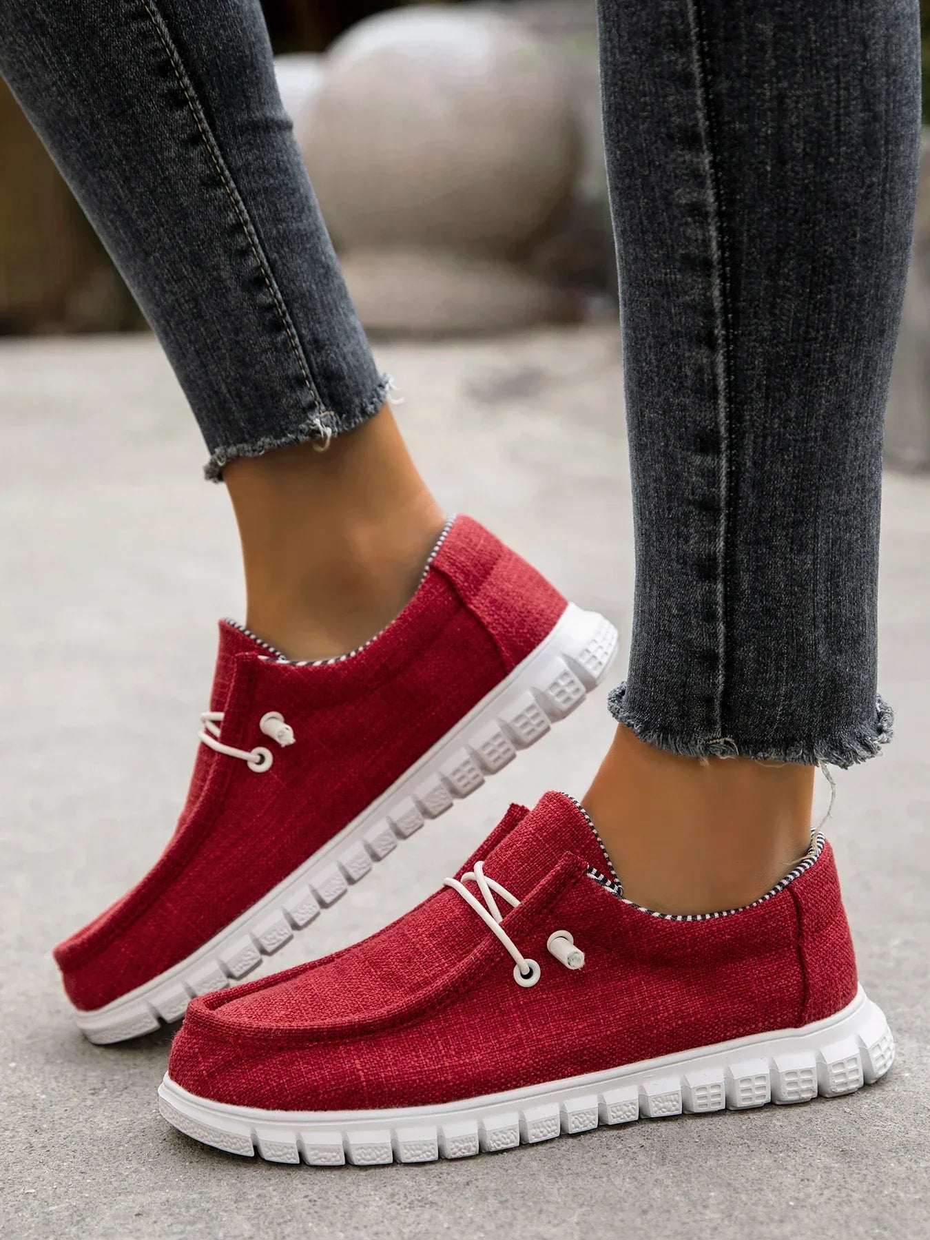 Gemma - Slip-On Loafer med sklisikker såle