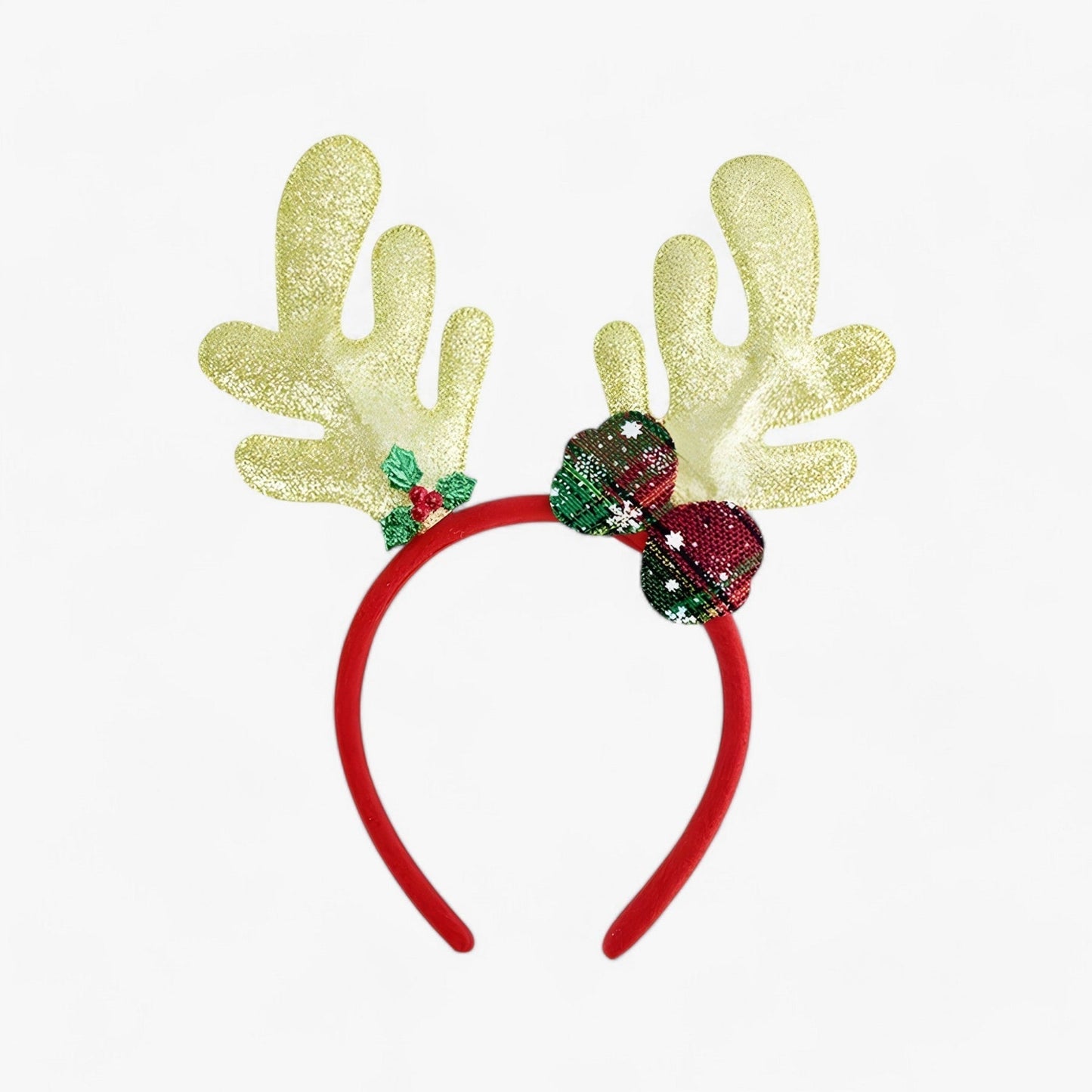 Glam - Komfortabelt julepannebånd med tiara