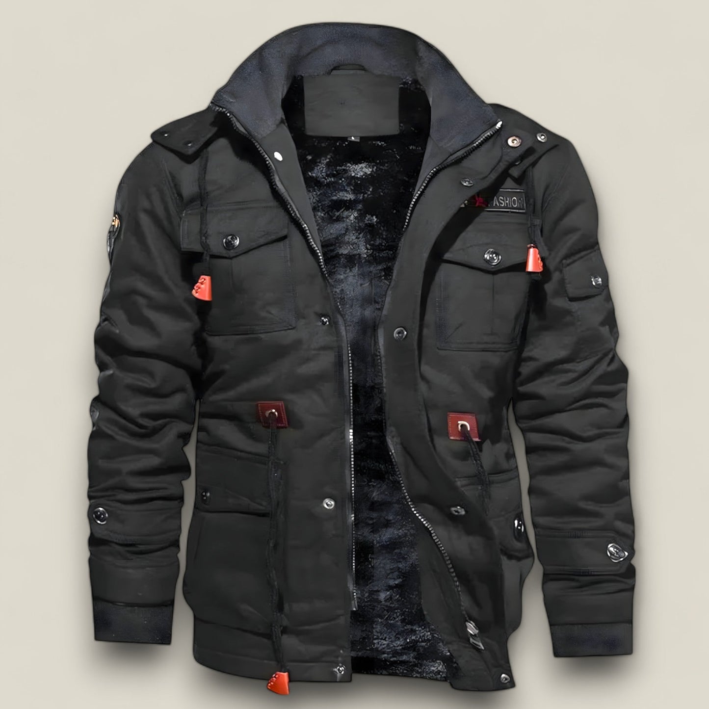 Variant image for Cillian - Elegant Taktisk Bomberjakke med Hette til Menn-1