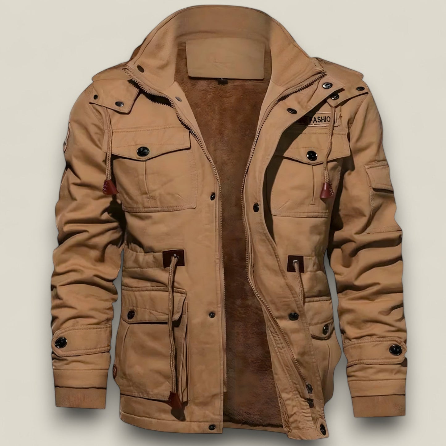 Variant image for Cillian - Elegant Taktisk Bomberjakke med Hette til Menn-3
