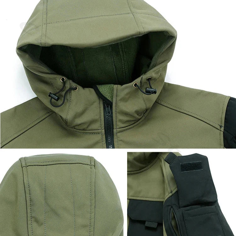 Adam - Funksjonell jakke med vanntett design og flere lommer