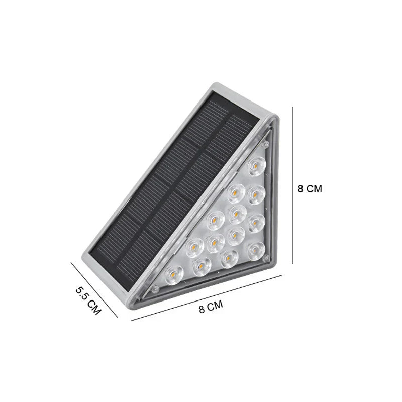 SolarRay - Solar terrasselys med automatisk sensor for sømløs utendørsbelysning