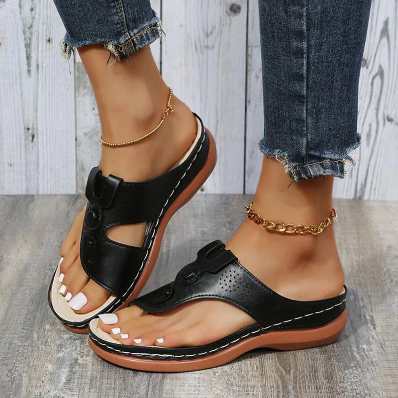 Abigail - Komfortable sandaler med støttende design og trendy stil