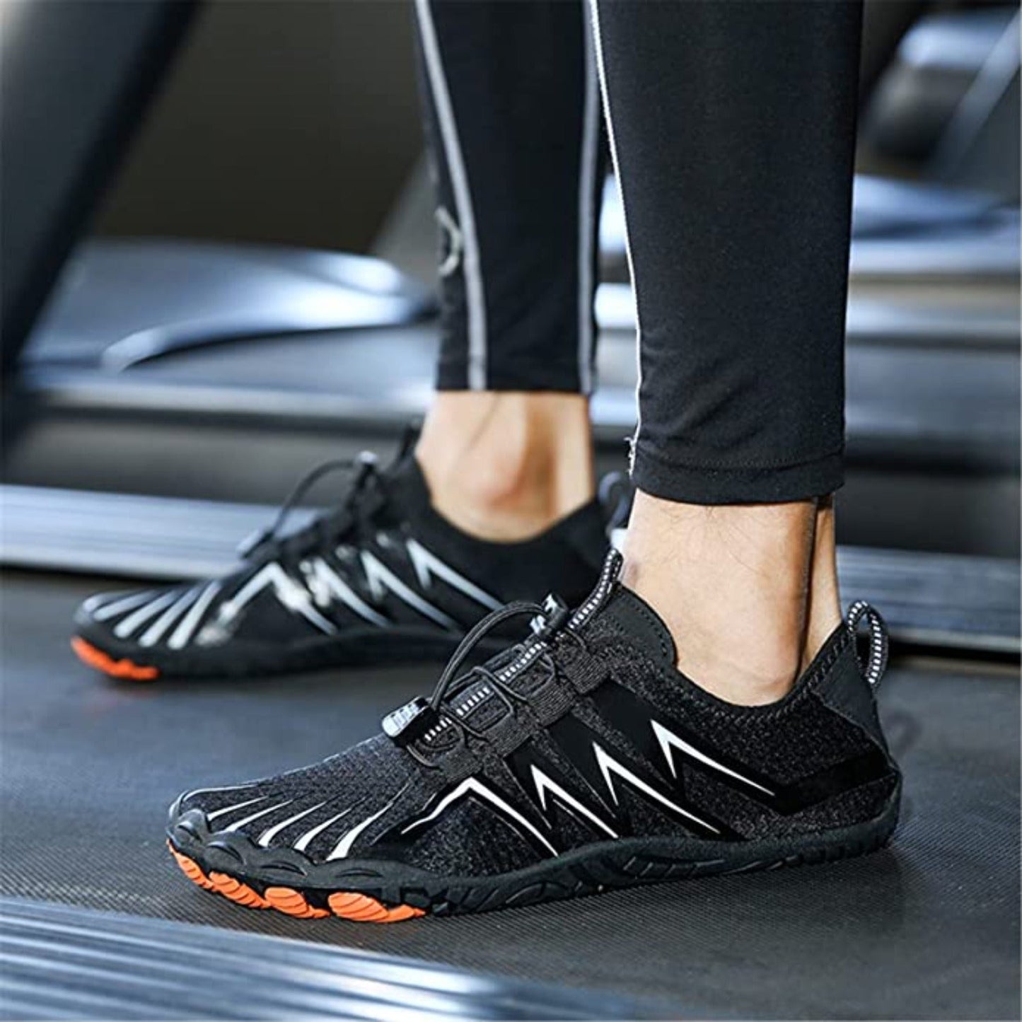 VibrantStride - Dynamiske joggesko med fleksibel yttersåle og justerbar passform