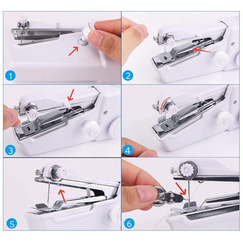 StitchMate - Bærbar håndsymaskin for raske reparasjoner hvor som helst