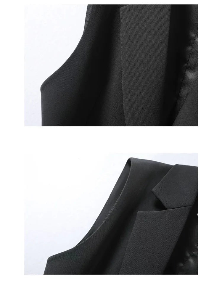 Savannah - Skreddersydd blazer med enkeltknapplukking og hakkslag