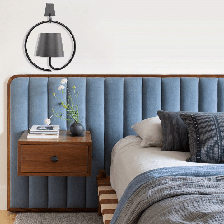 GlowHaven - Oppladbar LED-pendellampe med unik ringdesign
