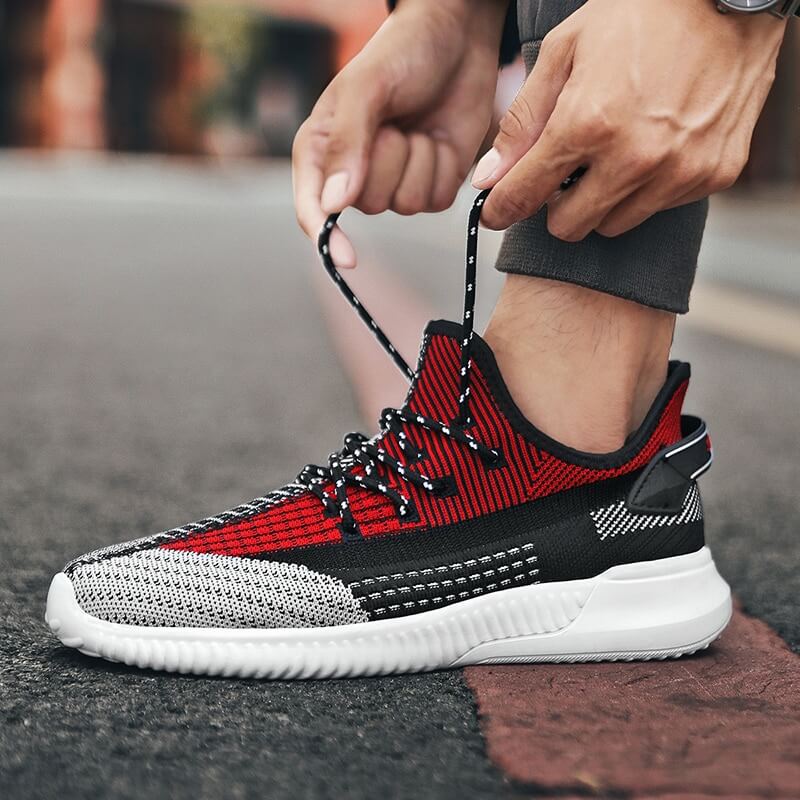 FlexStep - uformelle lette og pustende joggesko med sklisikker yttersåle