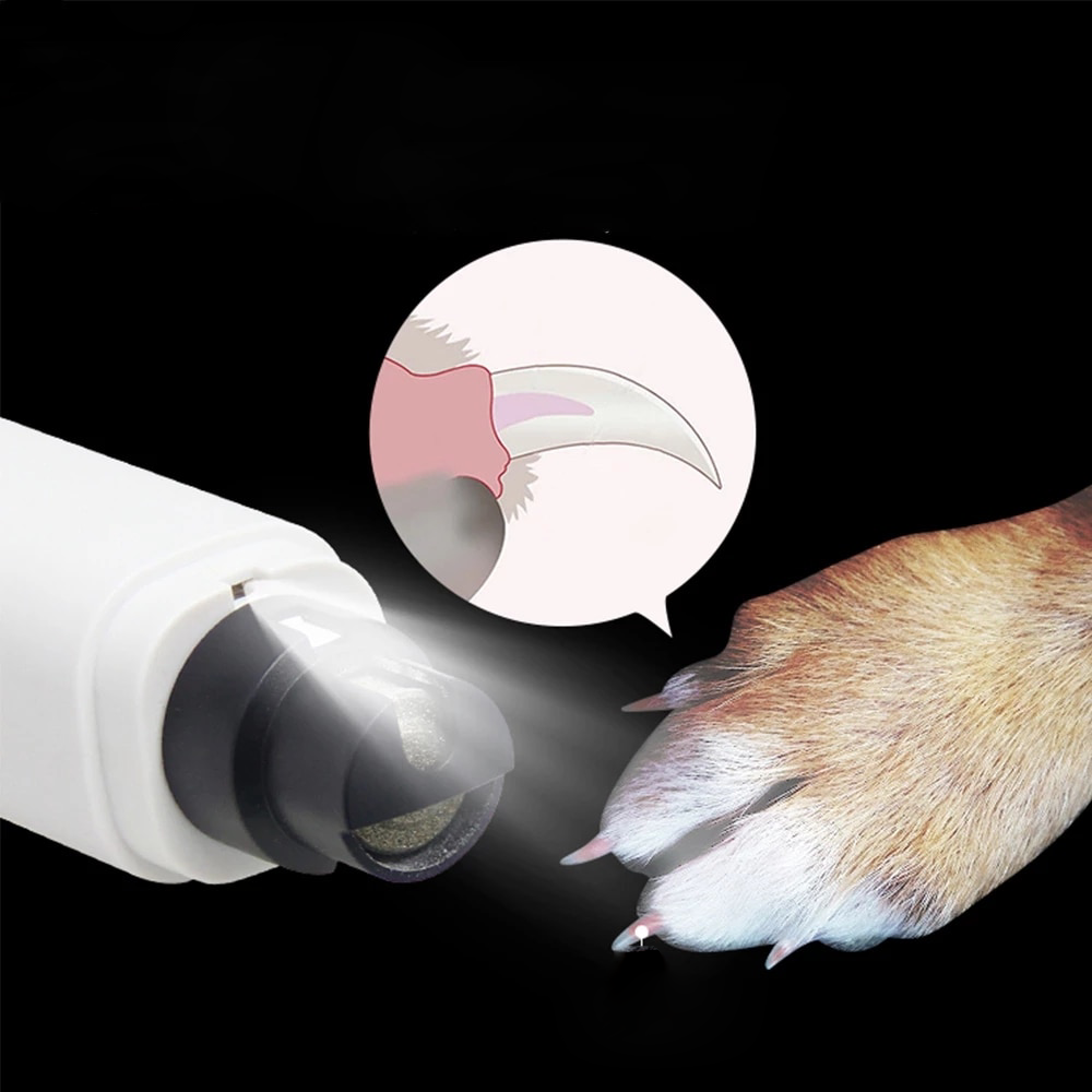 PawTrim - Stillegående og effektiv negletrimmer for kjæledyr med justerbar beskyttelse