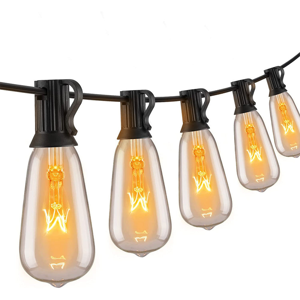RadiLux - Vintage utendørs LED-strengbelysning for koselig atmosfære
