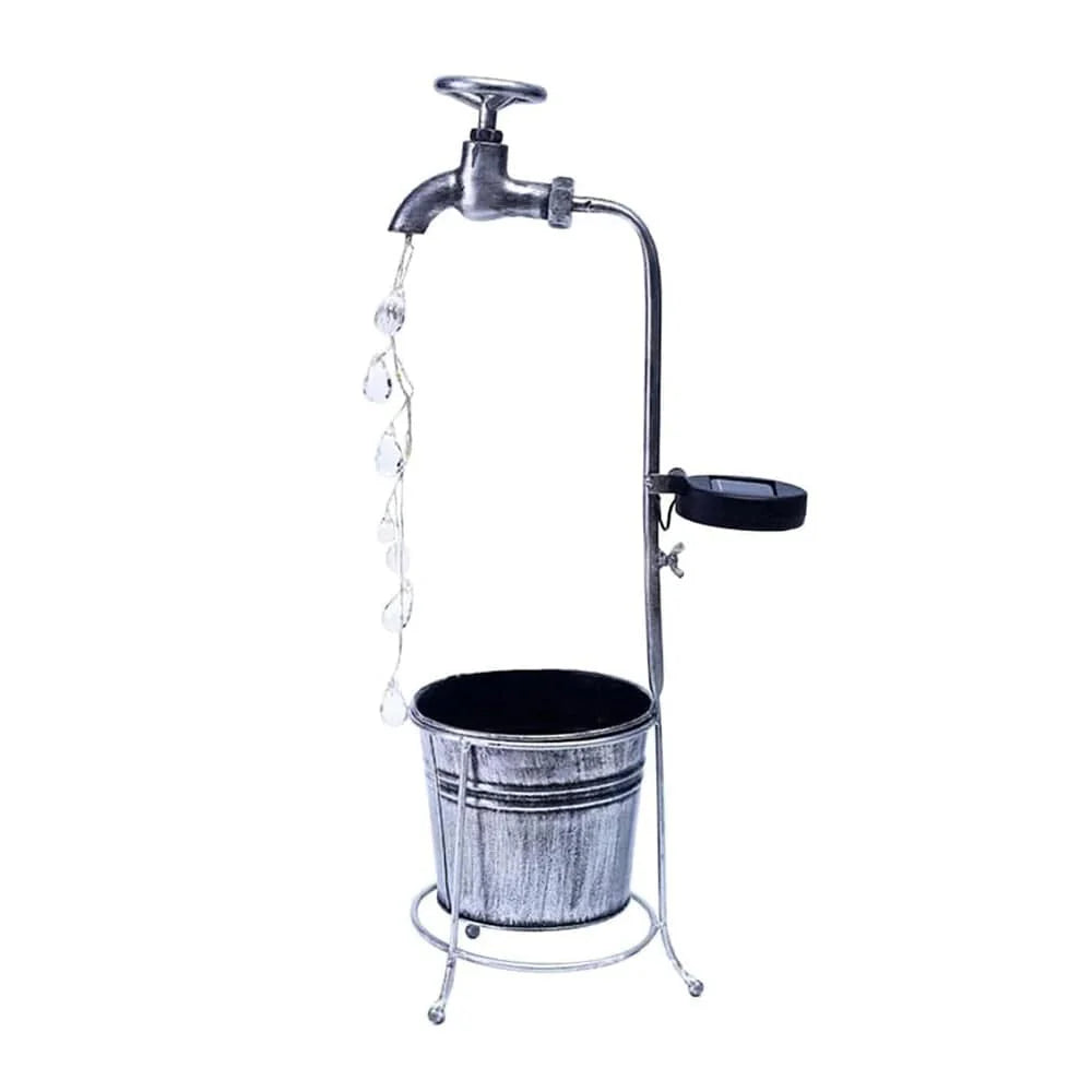 GlowDrop - Solcelledrevet vanndråpelampe for magisk kveldsbelysning