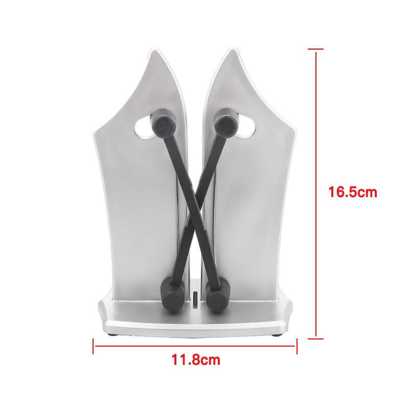 SharpEdge - Kompakt knivsliper i rustfritt stål med kryssmekanisme