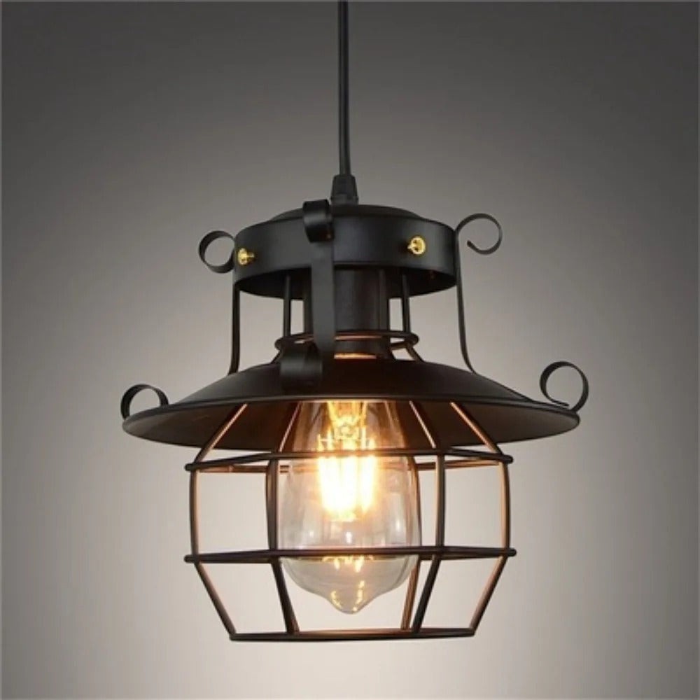 DecoLight – Retro Hengende Taklampe med Enkel Montering