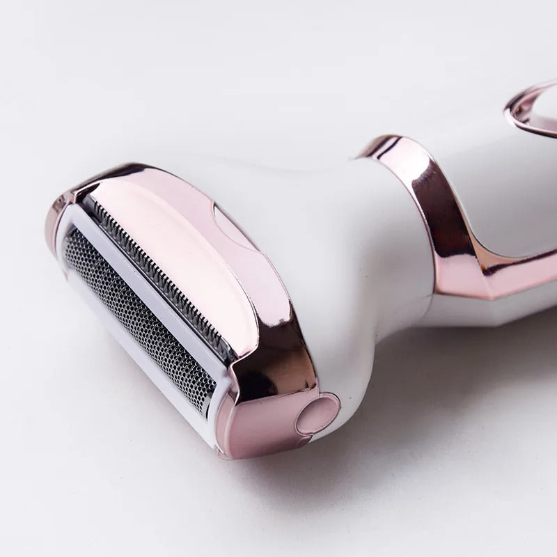 SmoothEase - 4-i-1 elektrisk barbermaskin med oppladbart batteri og vanntett design