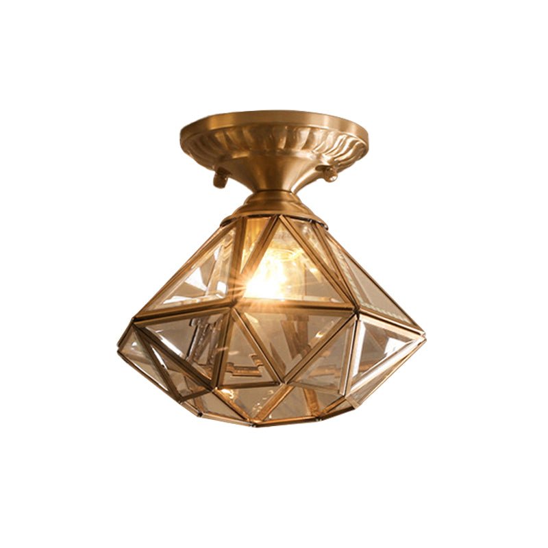 LumaNest - Taklampe med transparent stjerneformet design og myk, varm LED-belysning