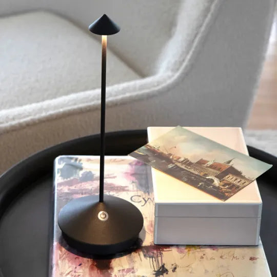 GlowSphere - Trådløst USB oppladbart LED-lys med berøringskontrolllysstyrke