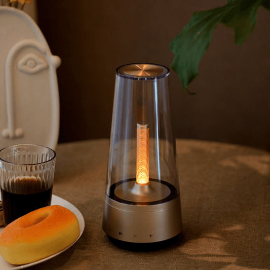 LumiAura - Romantisk LED-lampe i stearinlysstil som kan dimmes