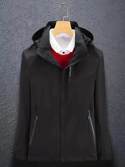 Frida - Vannavvisende jakke med hette og lange ermer