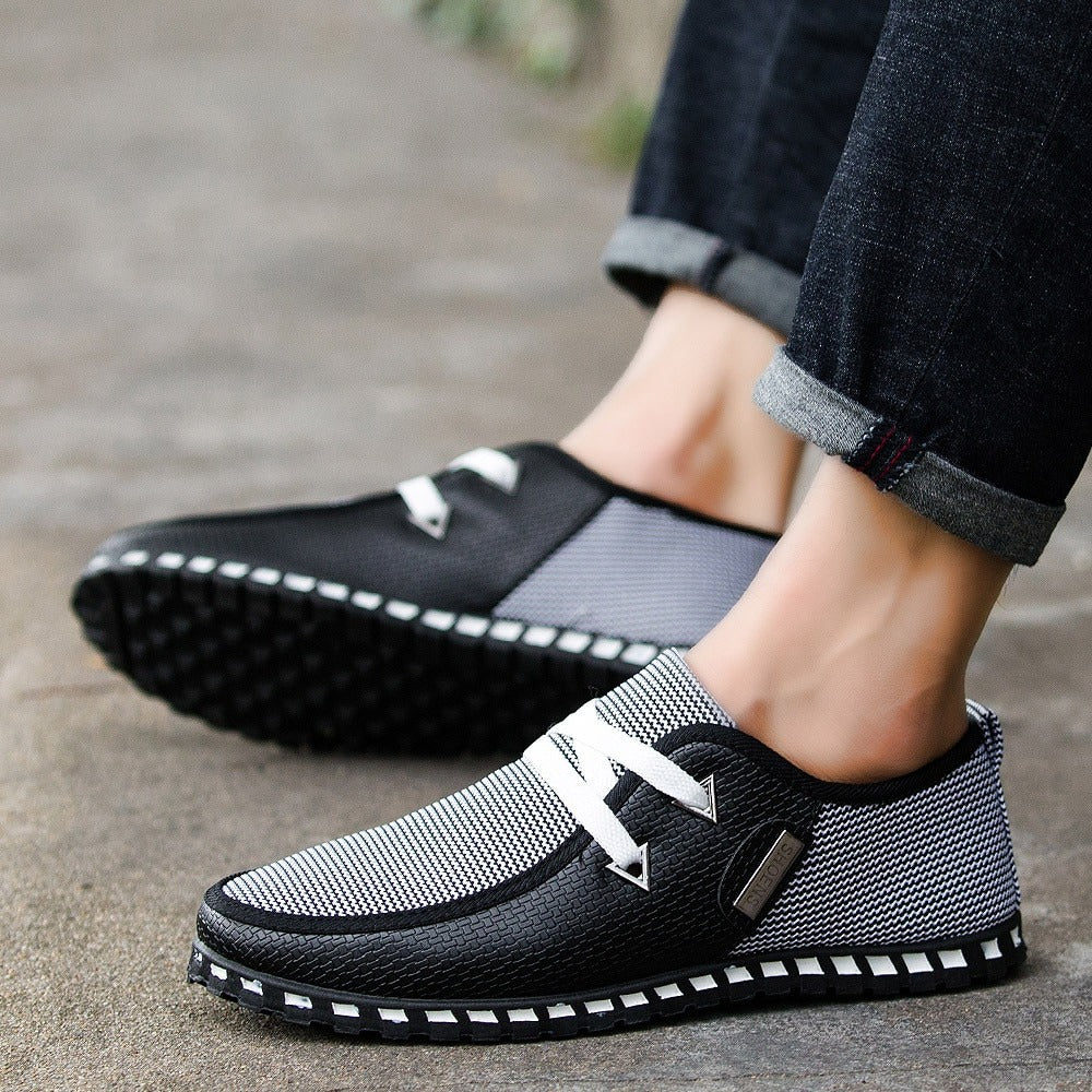 StrideEase - Lettvektige loafers med fleksibelt design og sklisikker såle for et sikkert steg