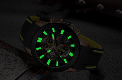 EnduraTime - Sportskronografklokke med slitesterk reim