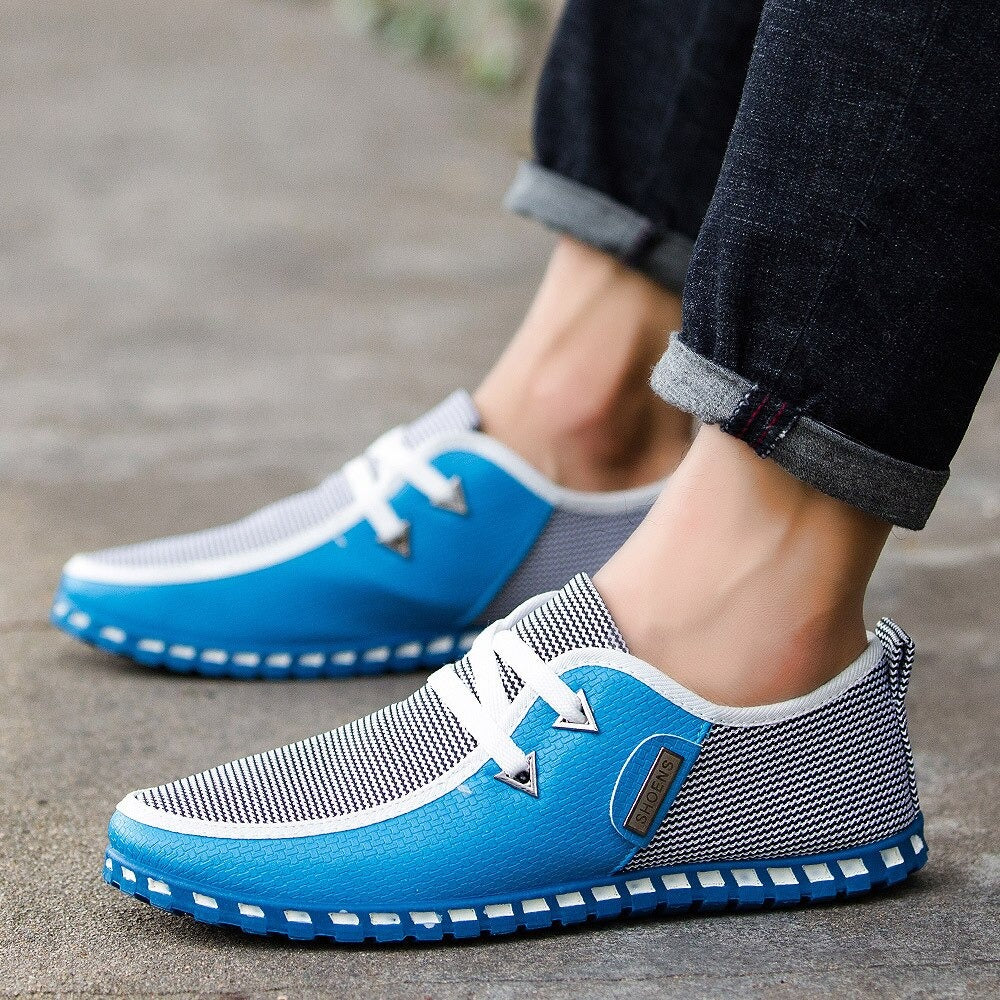 StrideEase - Lettvektige loafers med fleksibelt design og sklisikker såle for et sikkert steg