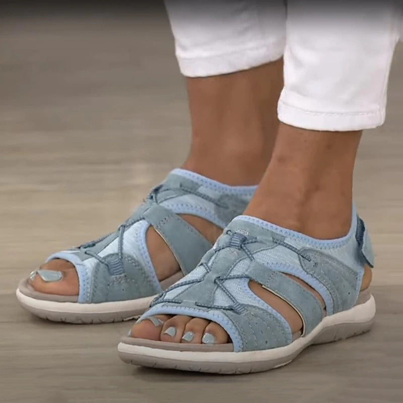 Emma - Stilfulle og komfortable sandaler med åpen tå for bruk hele dagen
