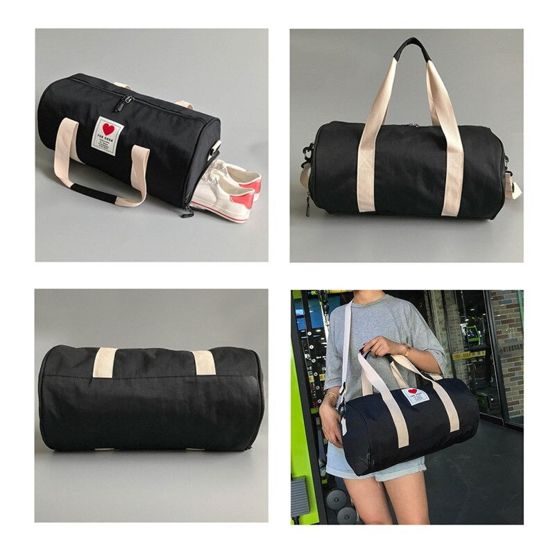 Aria - treningsbag for reise Rommelig og stilig design med ekstra skolomme og justerbar stropp