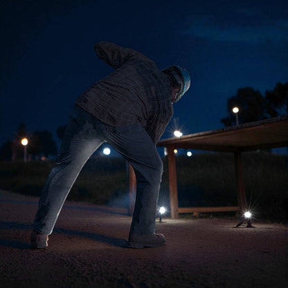 PowerBeam – Oppladbar LED Lyskaster med Powerbank-Funksjon