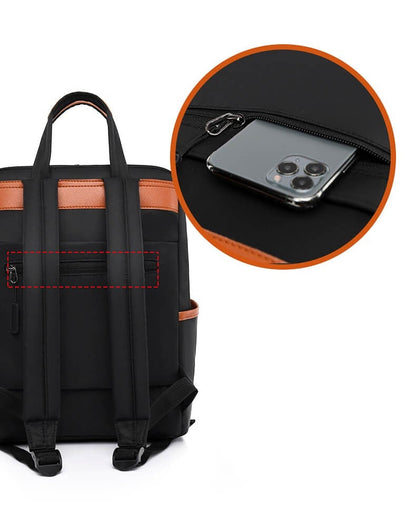 Ella - Tyverisikret reiseryggsekk med uttrekkbart belte og organiserte rom