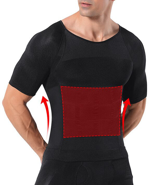 Logan - kompresjons body shaper som umiddelbart slanker bryst, midje og mage