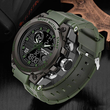 William - Støtsikker klokke med militært design og flere funksjoner