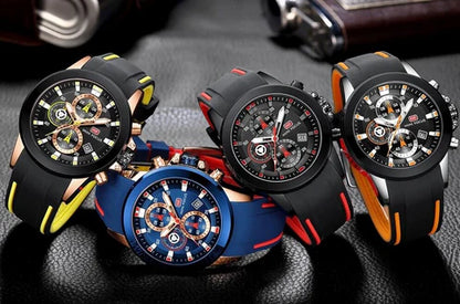 EnduraTime - Sportskronografklokke med slitesterk reim