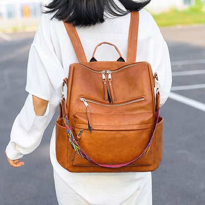 NovaLuxe – Sikker Glidelåslukking Ryggsekk med Dobbel Skulderstropp