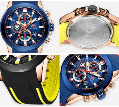 EnduraTime - Sportskronografklokke med slitesterk reim