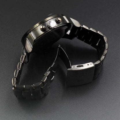 VegaTime - Fet analog kvartsklokke med kronograf og datofunksjon