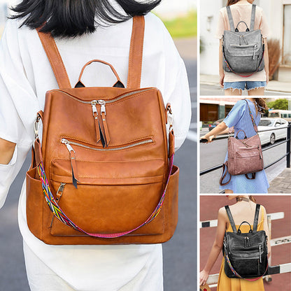 NovaLuxe – Sikker Glidelåslukking Ryggsekk med Dobbel Skulderstropp