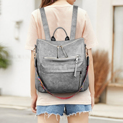 NovaLuxe – Sikker Glidelåslukking Ryggsekk med Dobbel Skulderstropp