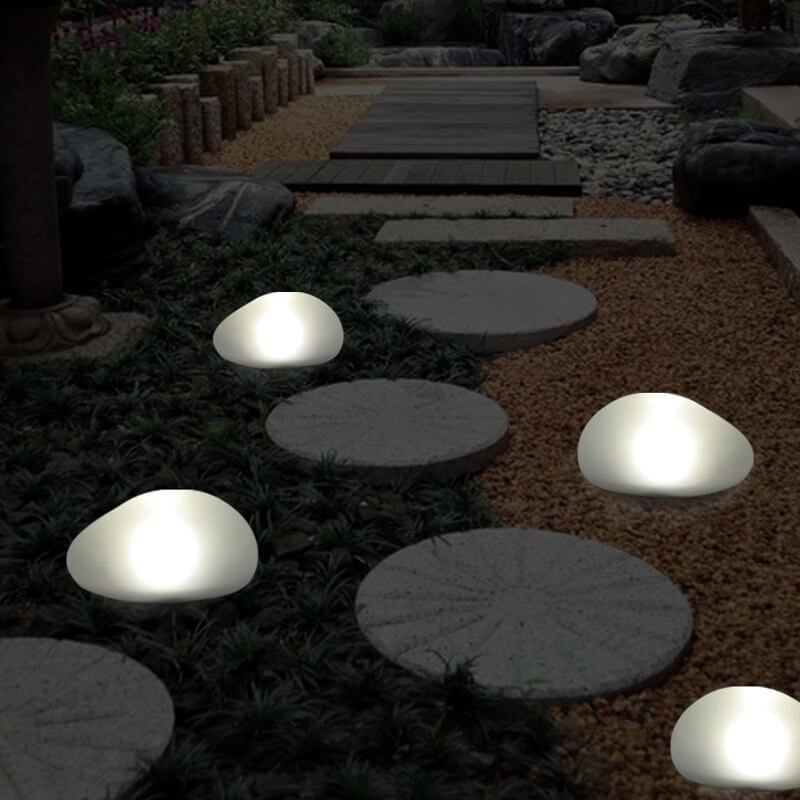 LumeRock - Solcelle LED-Stilys med Naturlig Estetikk