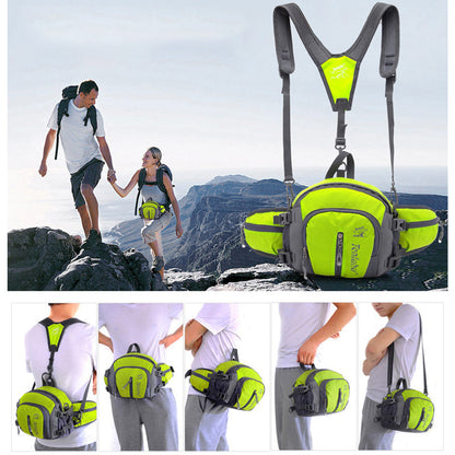 HikeMate - Praktisk midjeveske med flere lommer og slitesterk design