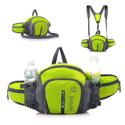 HikeMate - Praktisk midjeveske med flere lommer og slitesterk design