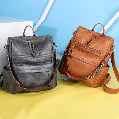 NovaLuxe – Sikker Glidelåslukking Ryggsekk med Dobbel Skulderstropp