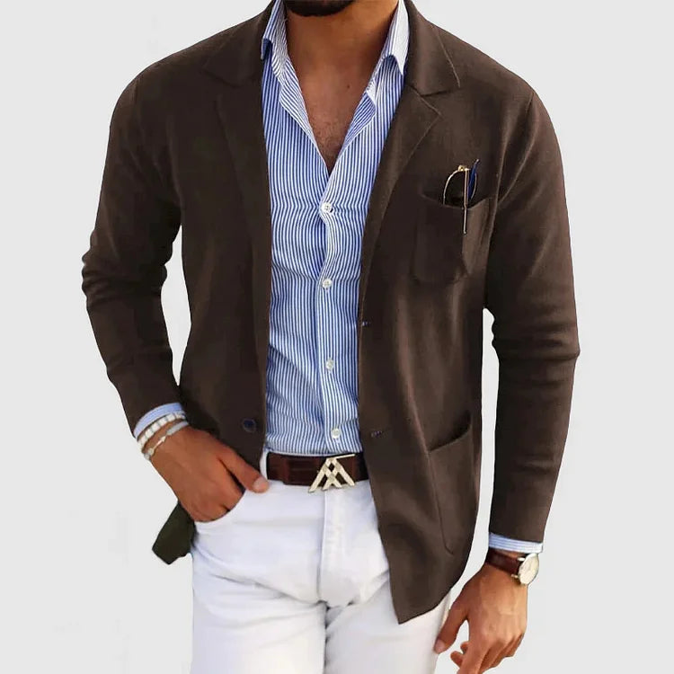 Victor - Smal blazer med klassiske detaljer
