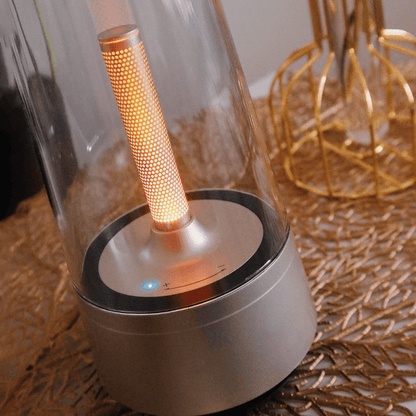 LumiAura - Romantisk LED-lampe i stearinlysstil som kan dimmes