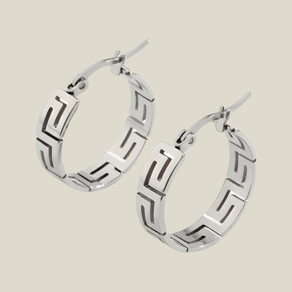 Variant image for Emily - Elegant Gresk-Inspirert Øredobber med Delikat Design-1