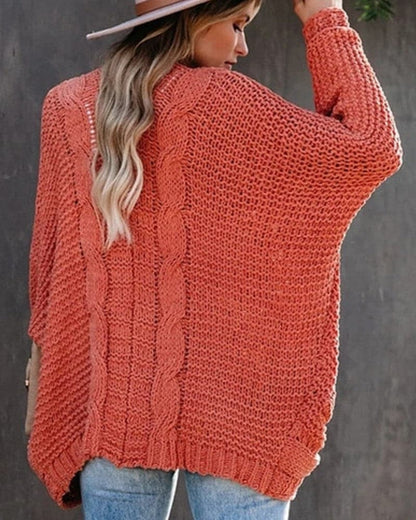 Juliette - Cardigan med åpen front og avslappet passform