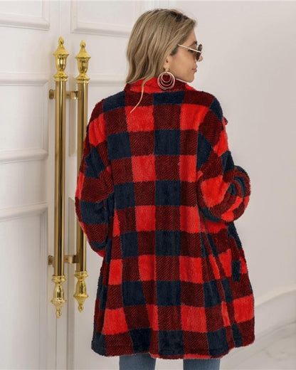 Lucia - Klassisk rutete jakke med avslappet passform