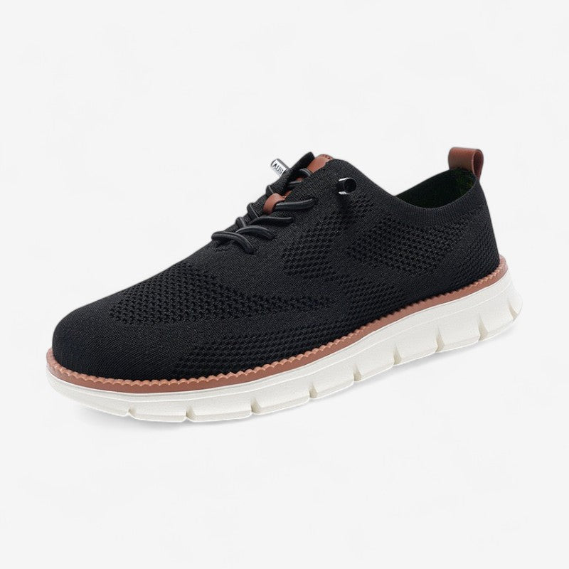 Magnus – Snøresneakers med rund tå og pustende design