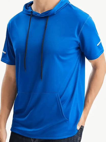 James - T-skjorte med hette og kengurulomme