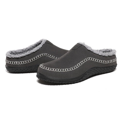CozyStep – Tøfler i mokkasin-stil med enkel påføring for innendørs og utendørs bruk